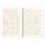 Týždenný diár 2026 A5 Panama - červená