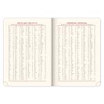 Týždenný diár 2026 A5 Panama - červená