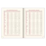 Týždenný diár 2026 A5 Rivoli - žltozelená