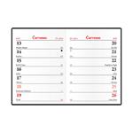 Týždenný diár 2026 Hynek PVC vreckový - čierna