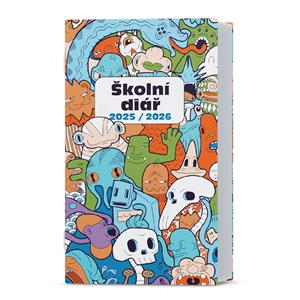 Týždenný diár 2026 Kamil Lamino vreckový - Monštrá