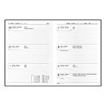 Týždenný diár 2026 Prokop Vivella extra B6 - pastelová ružová - Kvíti