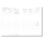 Týždenný diár 2026 slovenský Atlas A5 - modrá