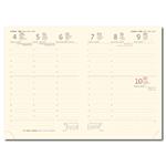 Týždenný diár A5 2026 New Praga - červená