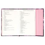 Týždenný magnetický diár 2026 A5 Fialová kvety