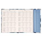 Týždenný magnetický diár 2026 B6 Porcelánový kvet