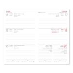 Týždenný vreckový diár 2025 Kronos - zelená