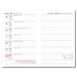 Týždenný vreckový diár 2026 Flip - sivo/sivá