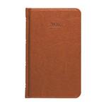 Týždenný vreckový diár 2026 Kastor - hnedá