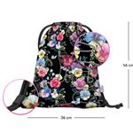 Vrecko na obuv Skate Flowers