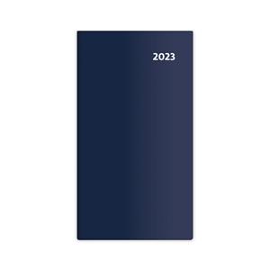 Vreckový diár 2023 SK dvojtýždňový - Torino - modrá