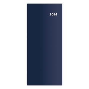 Kapesní diář měsíční 2024 SK - Torino - modrá