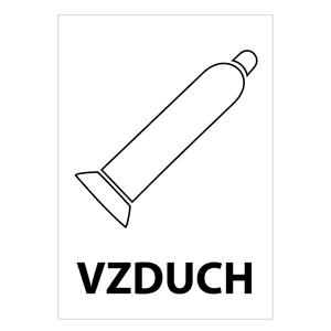 Vzduch, samolepka 148x210mm